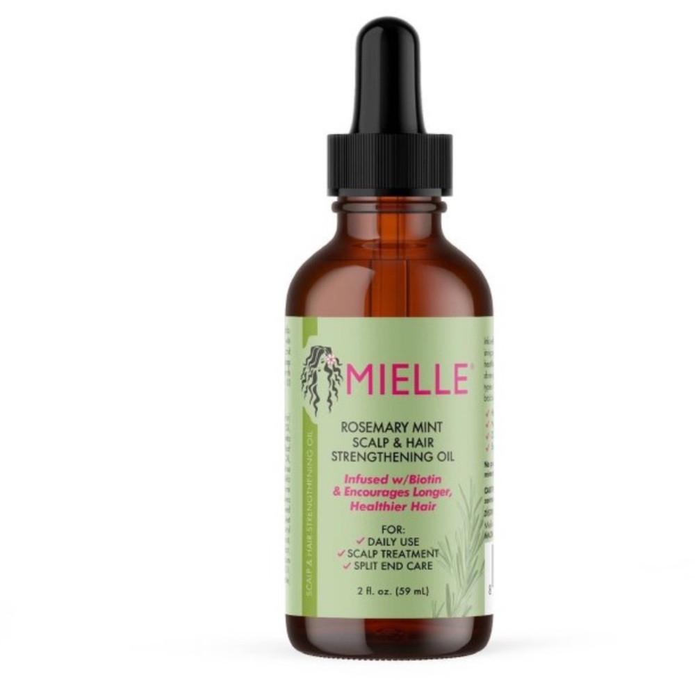NWT Mielle Organics Rosemary Mint Scalp & Strengthening Hair Treatment 2 fl oz